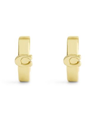 Signature C Huggie Earrings