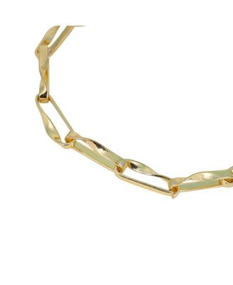 Women's The Chunky Twirl-Link Chain Necklace - California Gold