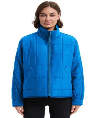 Women's Crinkle Oversized Quilted Jacket