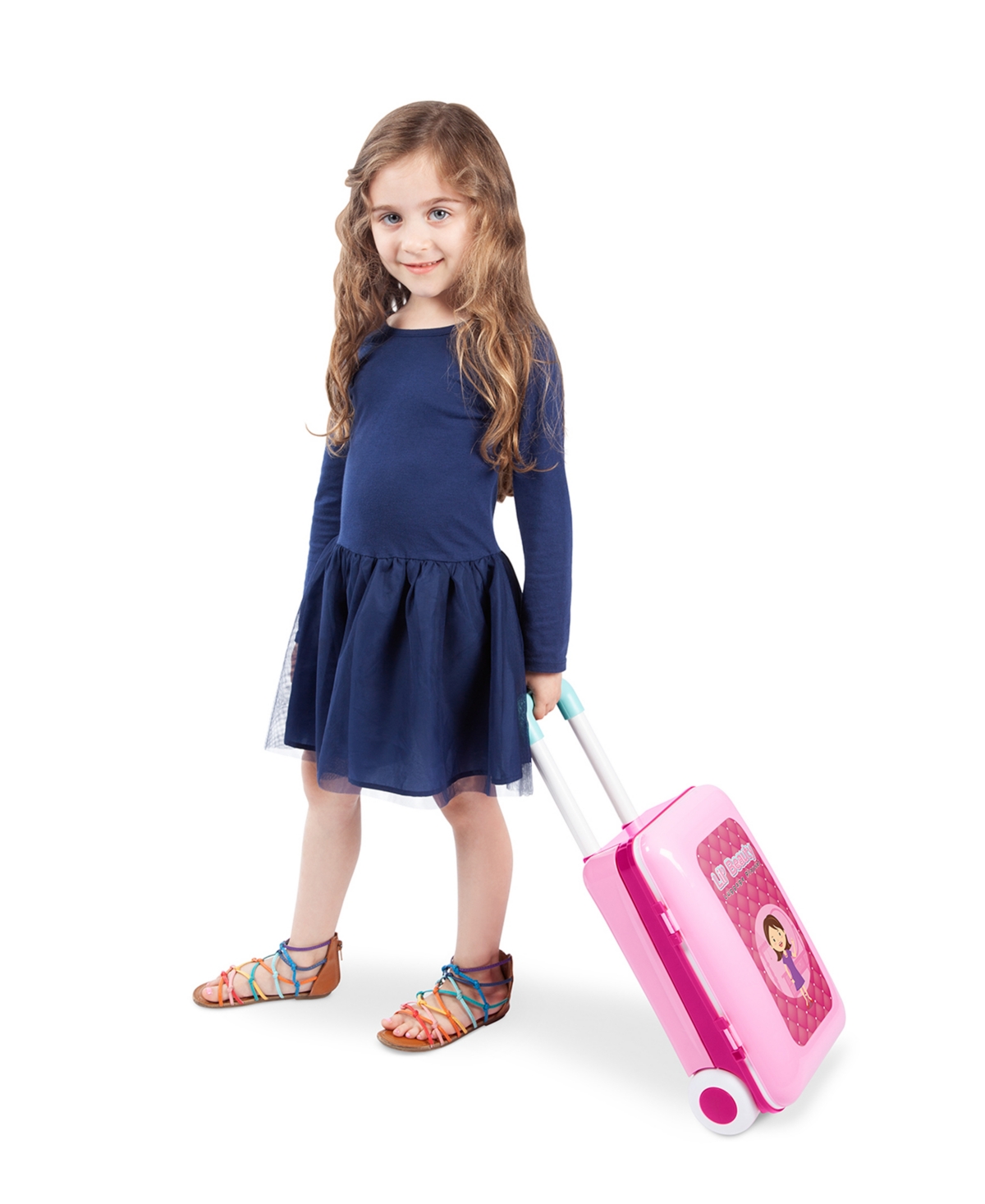 World Tech Toys Lil Beauty Mobile Suitcase Playset In Transparent