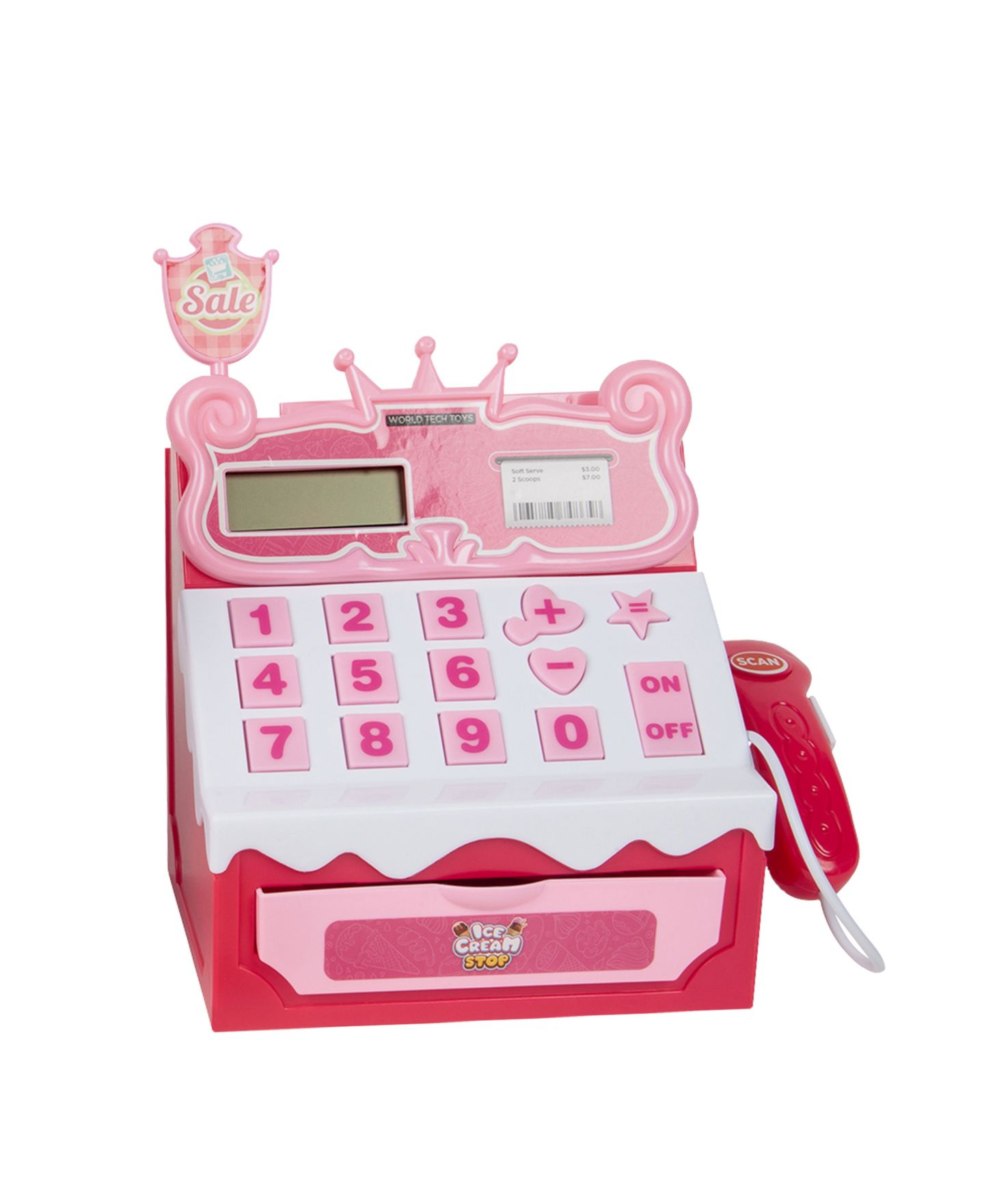 Детская игрушка World Tech Toys Ice Cream Shop with Cash Register Playset — фото 4