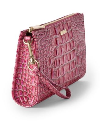 Daisy Leather Melbourne Wristlet 