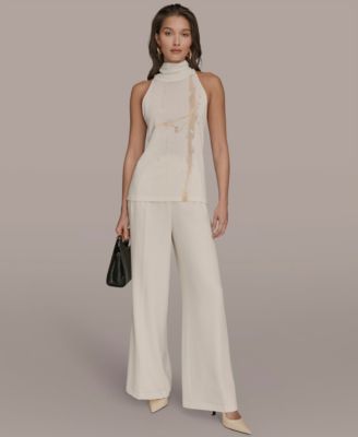 Women's Printed Turtle Neck Top