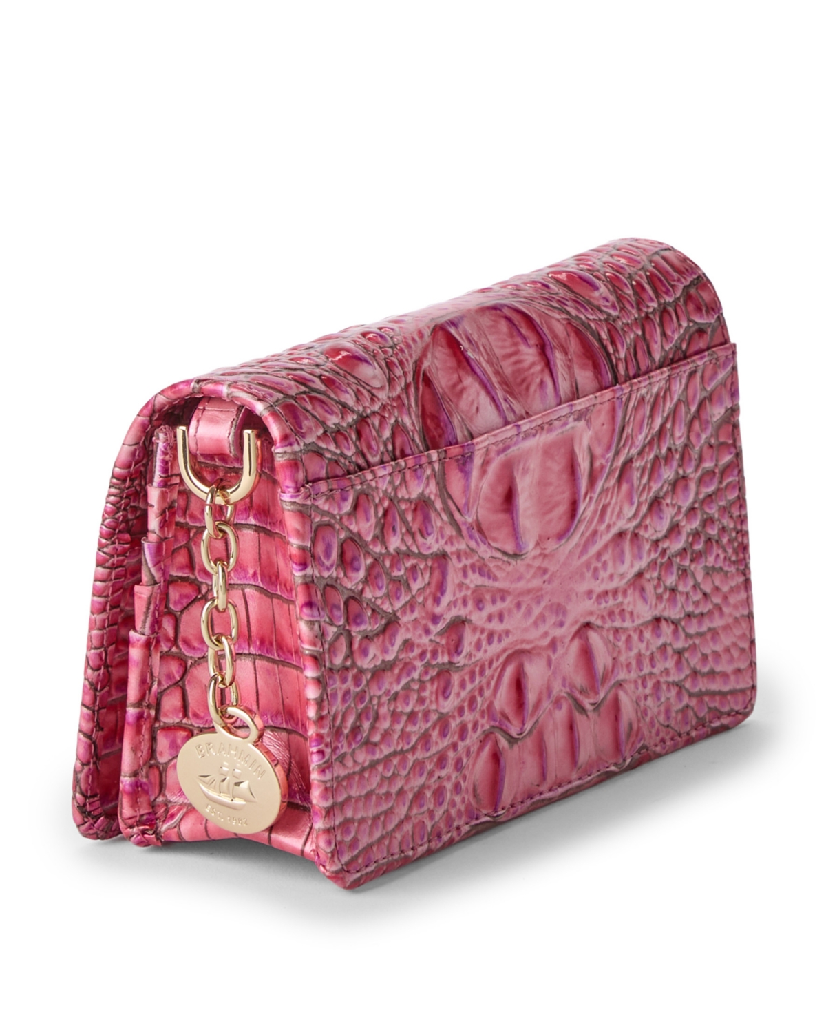 Brahmin Minuette Melbourne Mini Leather Crossbody Bag