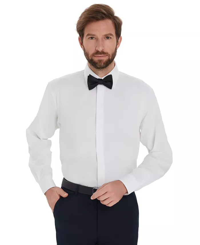 Men's Formal Solid Regular Fit Dress Shirt - thumbnail 3