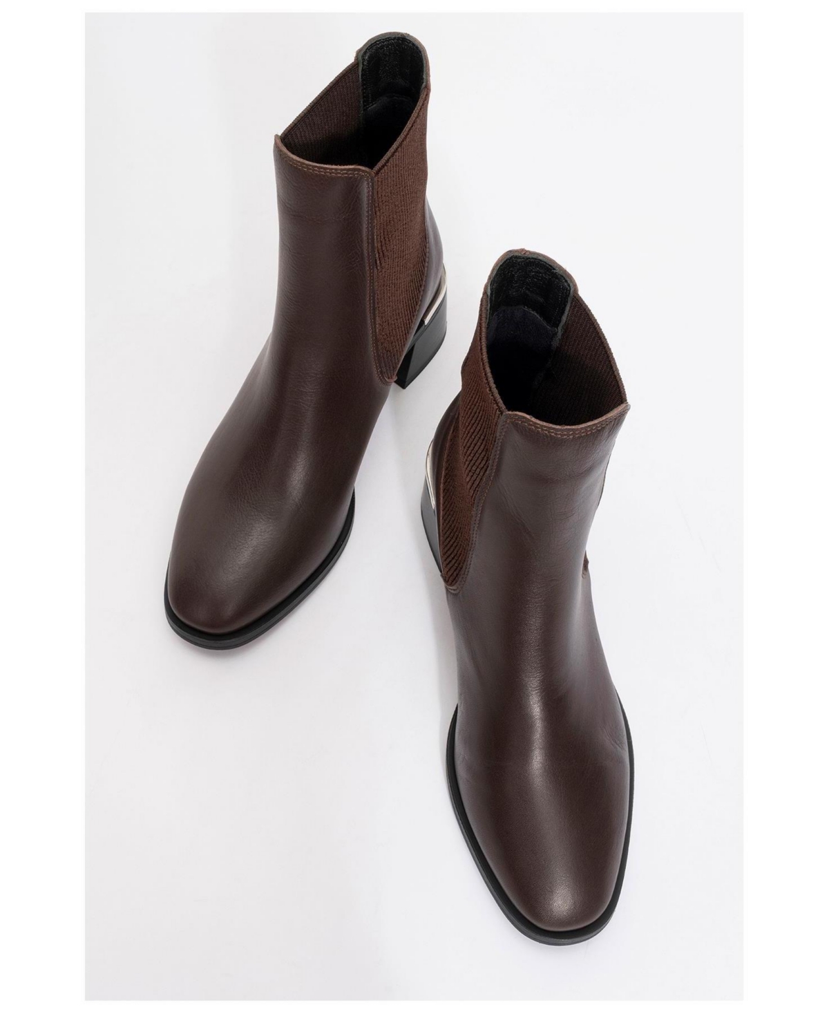 Forever & Always Shoes Neiva Leather Chelsea Boot (Women)