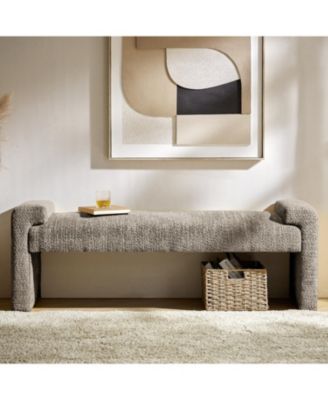 Arlesia 58.5'' W Modern Upholstered Accent Bench