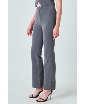 Women's Low Rise Fitted Trousers