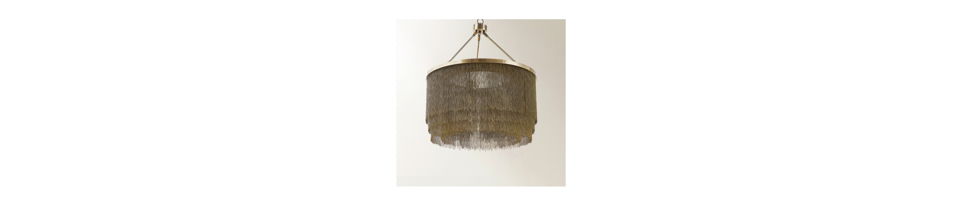 Z Gallerie Dagny Brass Chandelier
