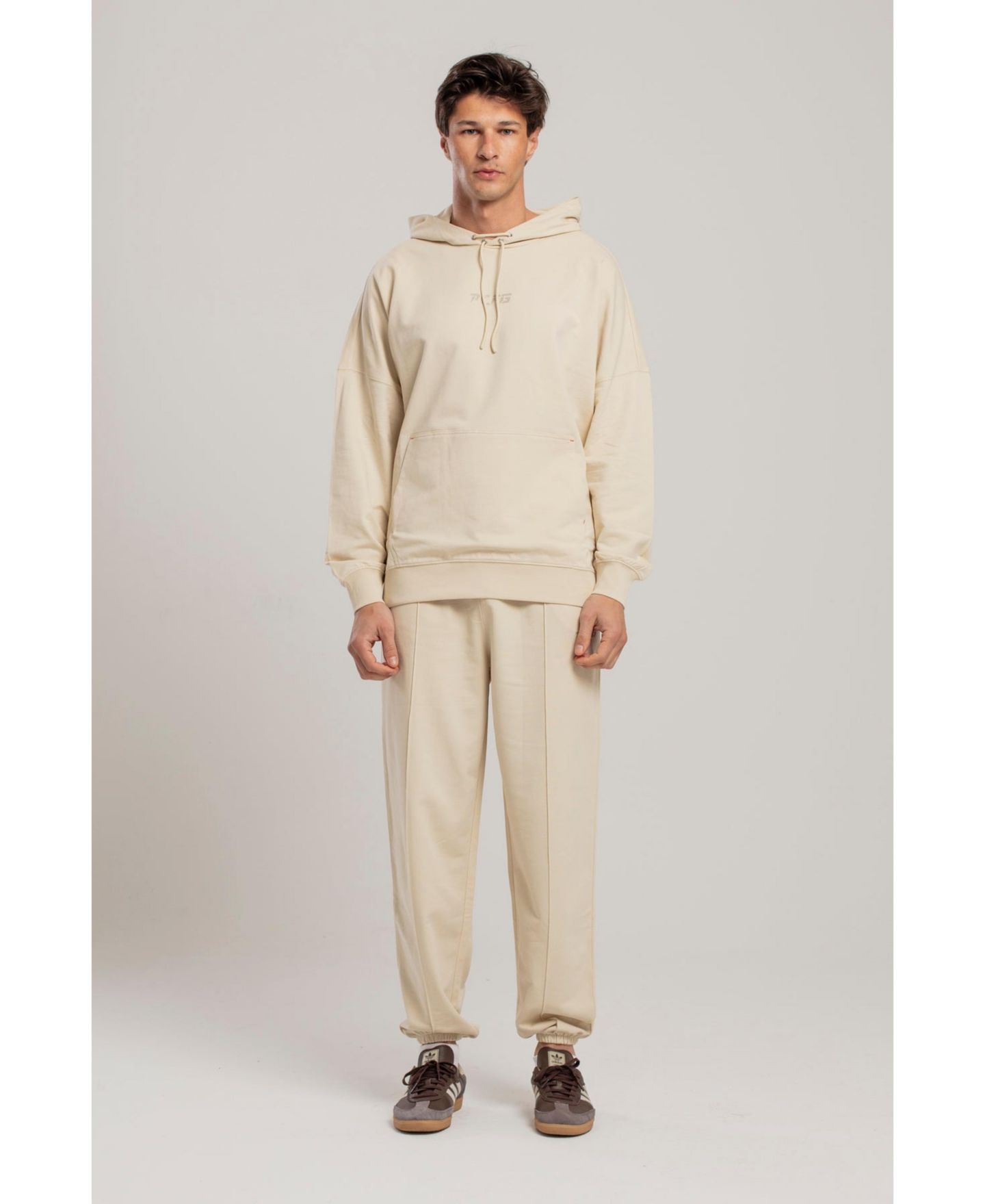 Мужские брюки PCFG Free Heaven Cotton Sweatpants, цвет: Бежевый — фото 7
