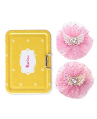 Girls 2pc Angel Sparkle Wings Clip Set