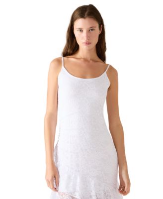 Women's Lorene Collarless Fit-and-Flare Dress