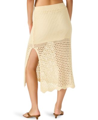 Women's Tiffani Regular Fit Crochet Skirt