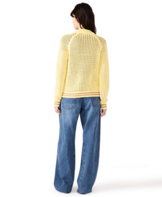 Women's Leiah Crochet Collarless Jacket