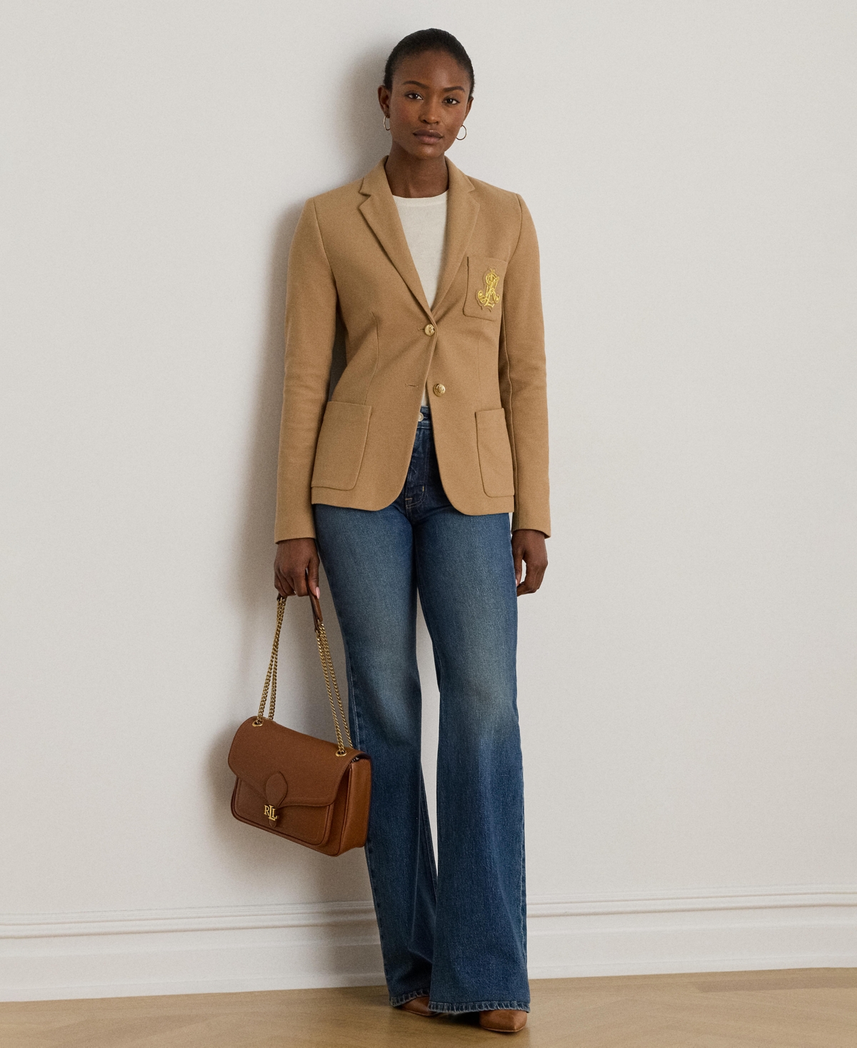 Lauren Ralph Bullion Jacquard Blazer