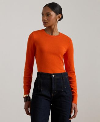 Lauren Ralph Lauren - Women's Slim-Fit Crewneck Sweater