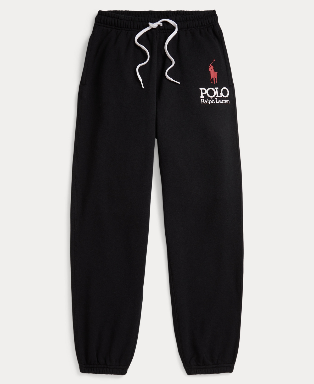 Polo Ralph Lauren Women's Big Pony Fleece Sweatpants In Black