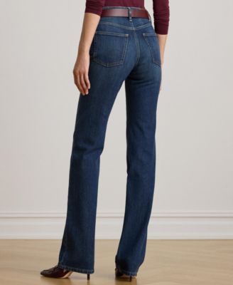 Women's High-Rise Straight Jeans