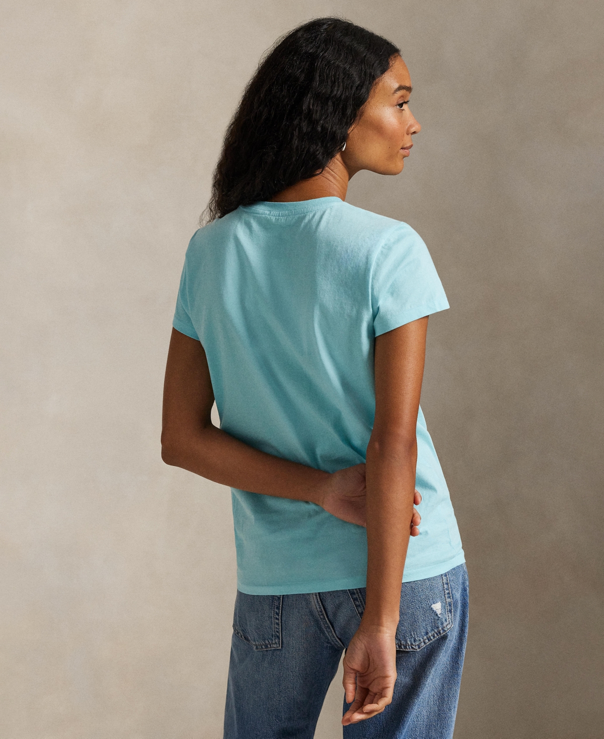 Polo Ralph Lauren Women's Crewneck T-shirt In Green