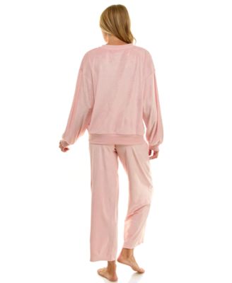 Women's Long-Sleeve Crew Neck and Pant Set