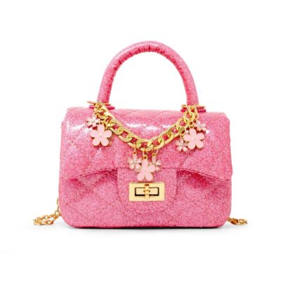 Girls Classic Sparkle Top Handle Handbag