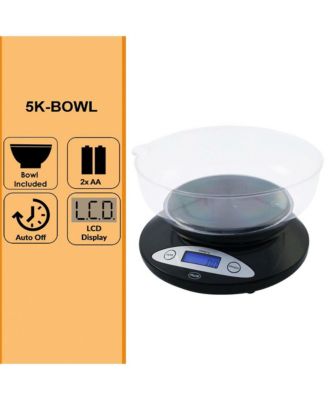 5K-Bowl Digital Kitchen Bowl Scale, 11LB / 5KG