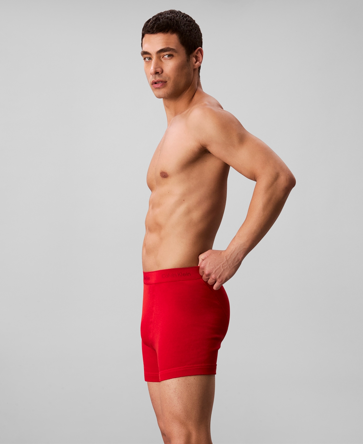 Calvin Klein Men's 3-pack Cotton Classics Boxer Briefs Underwear In Multi