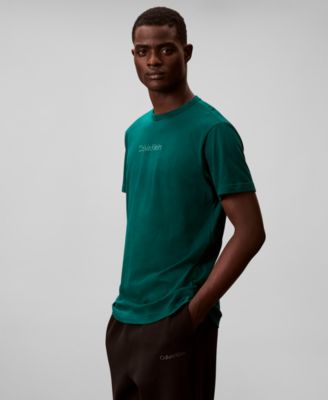 Men's Modern Cotton Crewneck Pajama T-Shirt