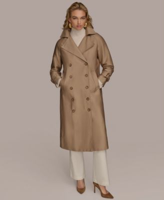Donna Karan New York - Women's Classic Long Double Breasted Coat
