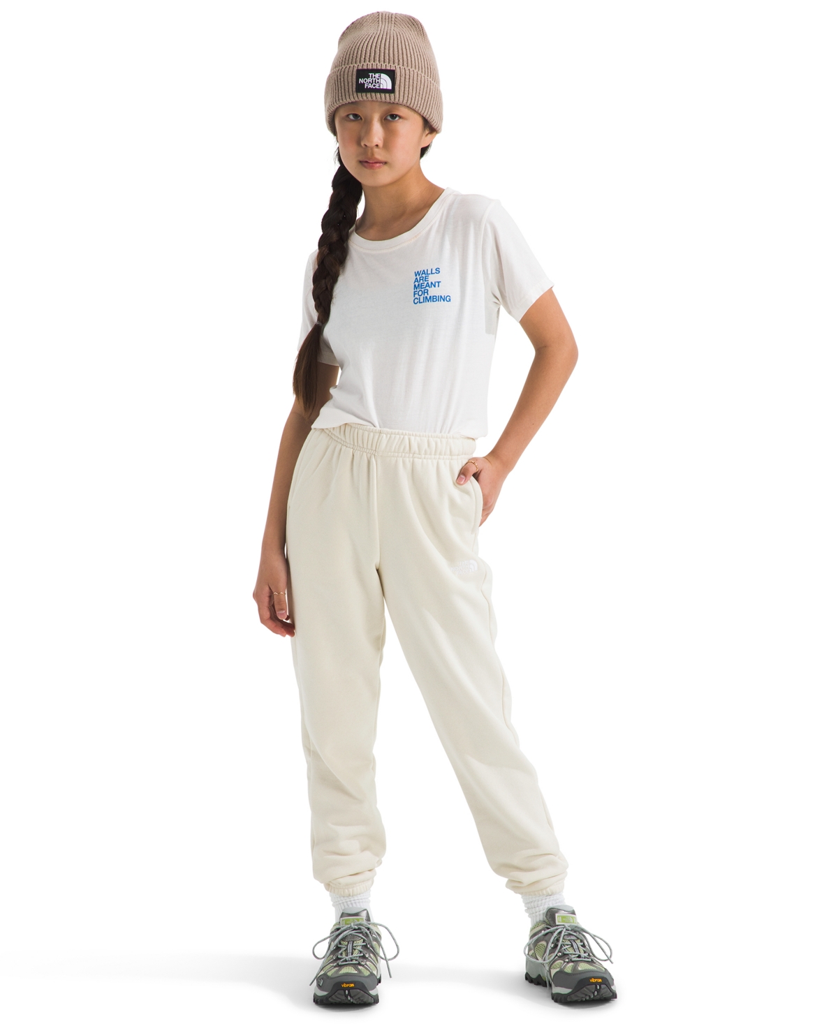 The North Face Girls And Boys 6-16 Teen Evolution Emb Pants In White