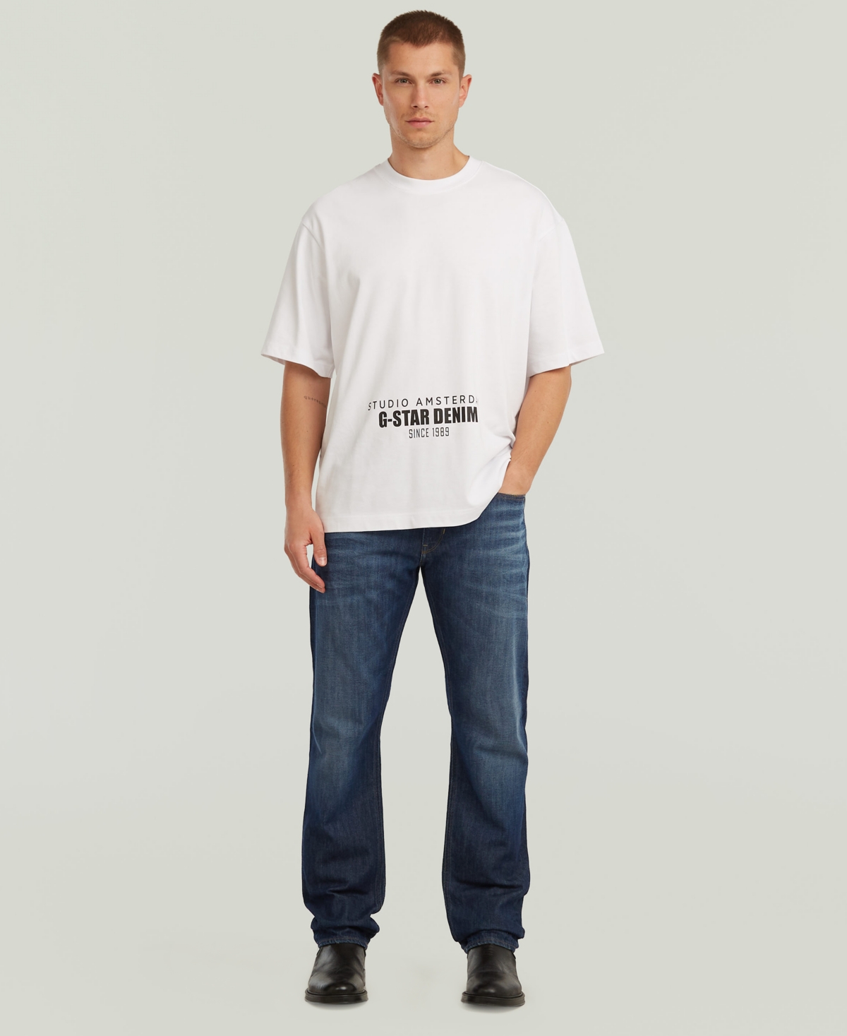 G-Star Raw Men's Mosa High-Waist Jeans