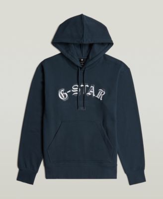 Men's Embroidered Logo Graphic Hoodie