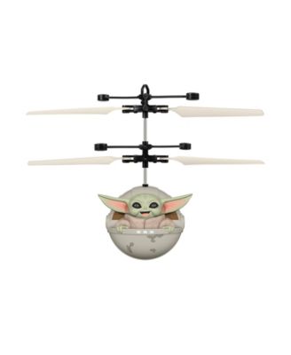 Star Wars the Mandalorian Baby Yoda "The Child" Sculpted Head UFO Helicopter