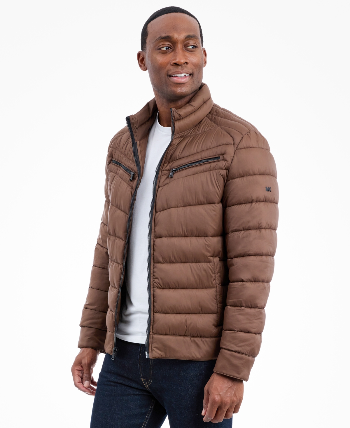 Michael Kors Men's Quilted Full-Zip Puffer Jacket