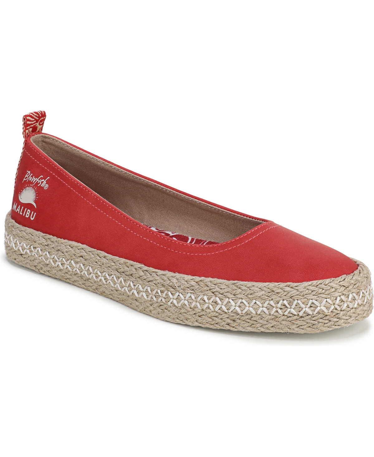 Blowfish Malibu Benita Espadrille Flat In Red