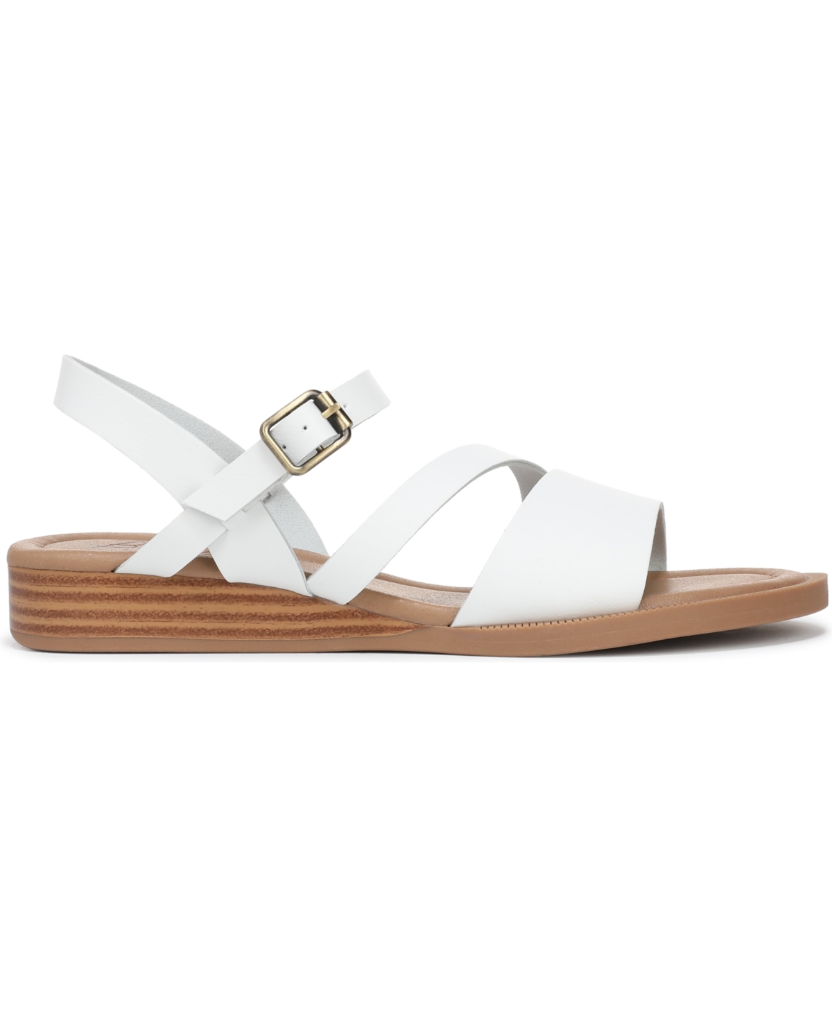 Blowfish Malibu Women's Arrow Strappy Flat Sandals In White