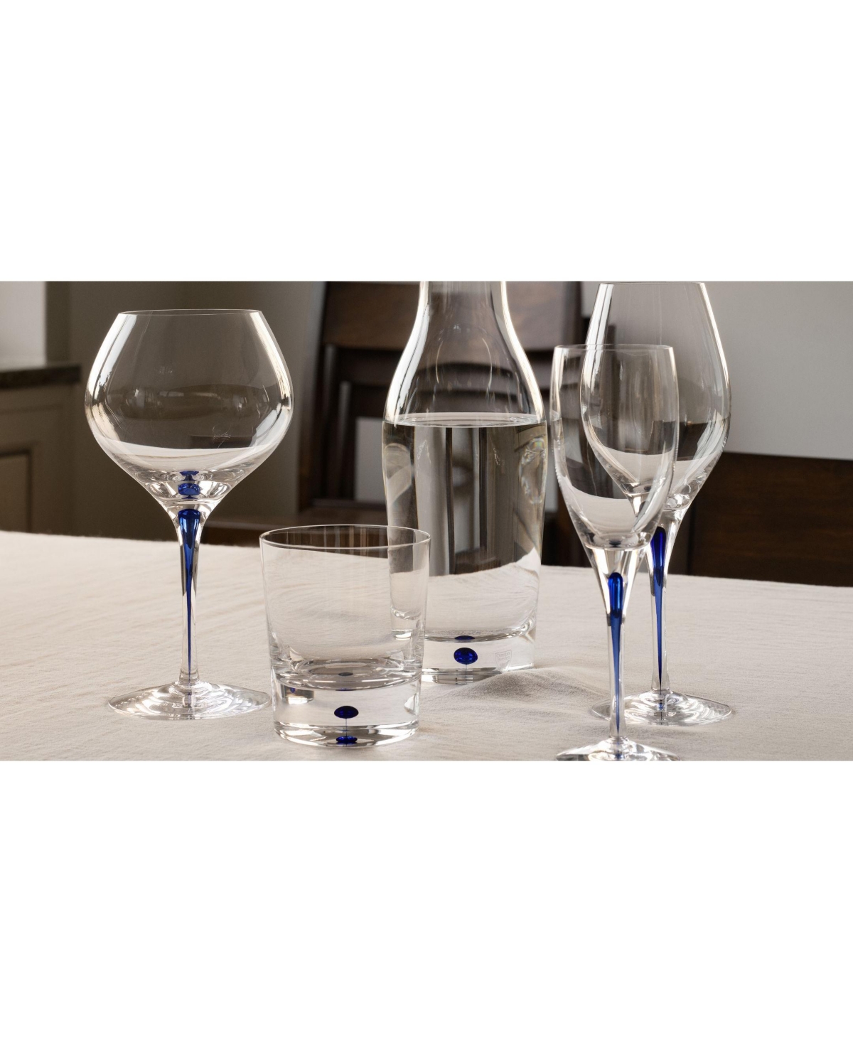 Orrefors Intermezzo Blue Aroma Red Wine Glass