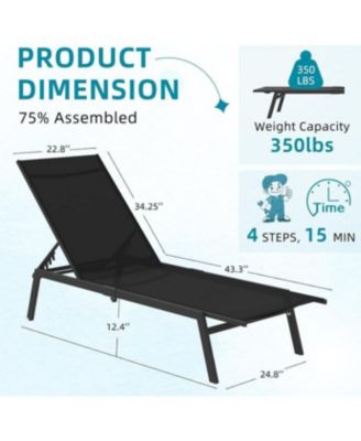 Patio Lounge Chairs, Outdoor Chaise Lounge