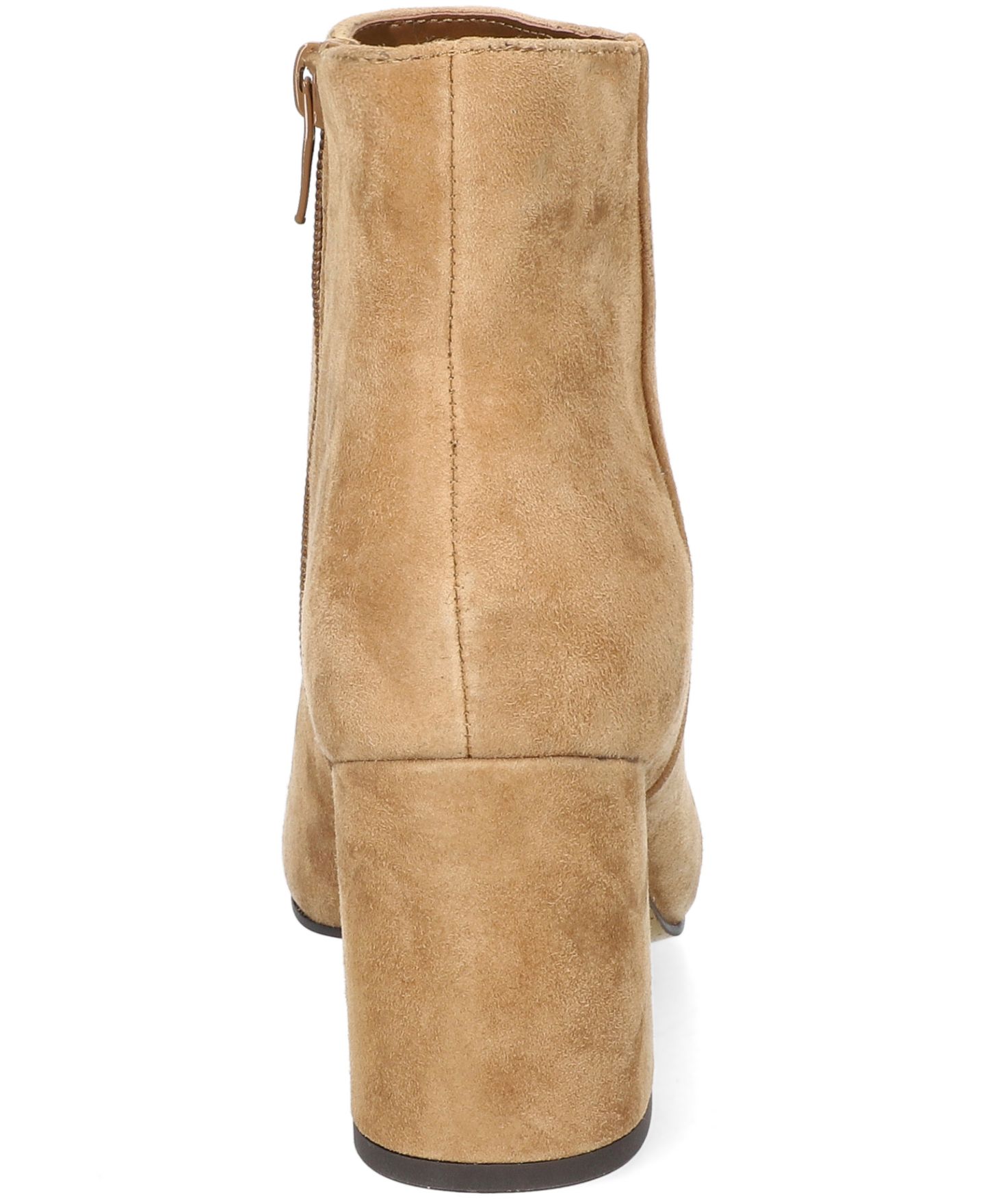 Женские ботинки Bella Vita Wilma Square Toe Ankle, цвет: Седельно-коричневый замшевый кожаный — фото 3