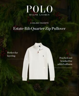 Boys 8-20 Quarter-Zip Sweater