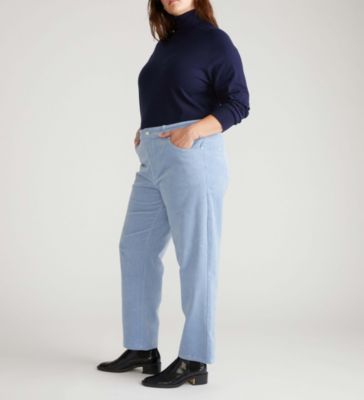 Women's Cassidy High Rise Straight Corduroy Pants