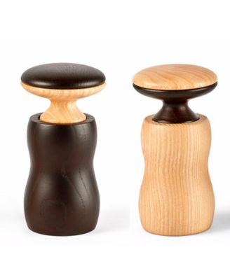 Ashwood Salt Pepper Mill, Set of 2