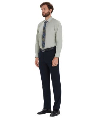 Men's Slim-Fit Vine Print Dress Shirt, Created for Macy's