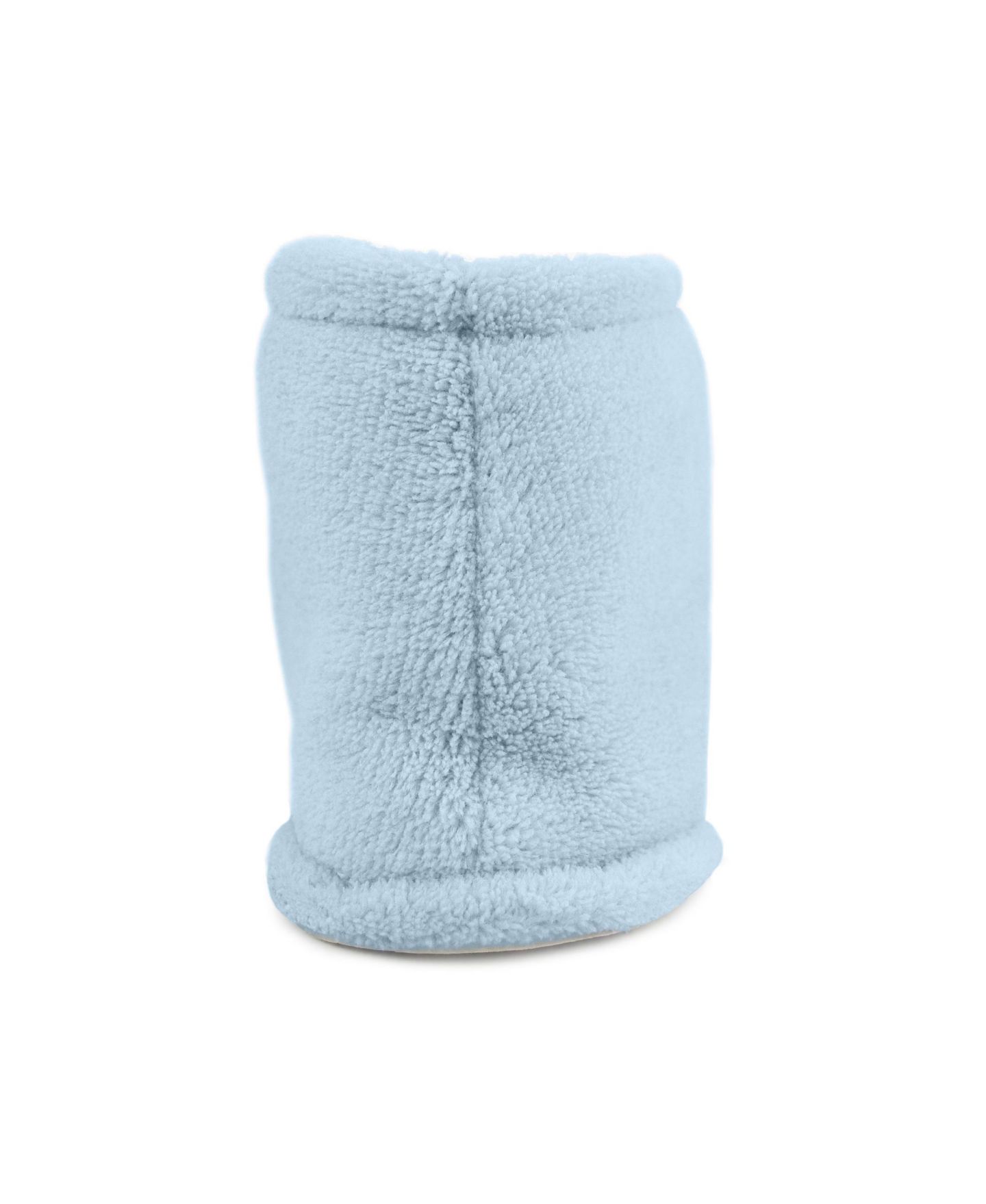 Женские тапочки MUK LUKS Micro Chenille Adjustable Bootie Slippers, цвет: Синий — фото 6