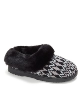 Women's Hannah Festive Knit Clog House Shoe Slipper
