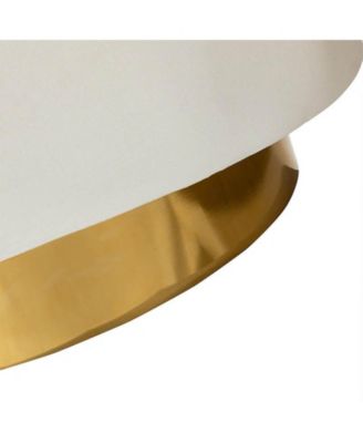 Carisa Contemporary Swivel 29.5" W Barrel Chair with Metal Base