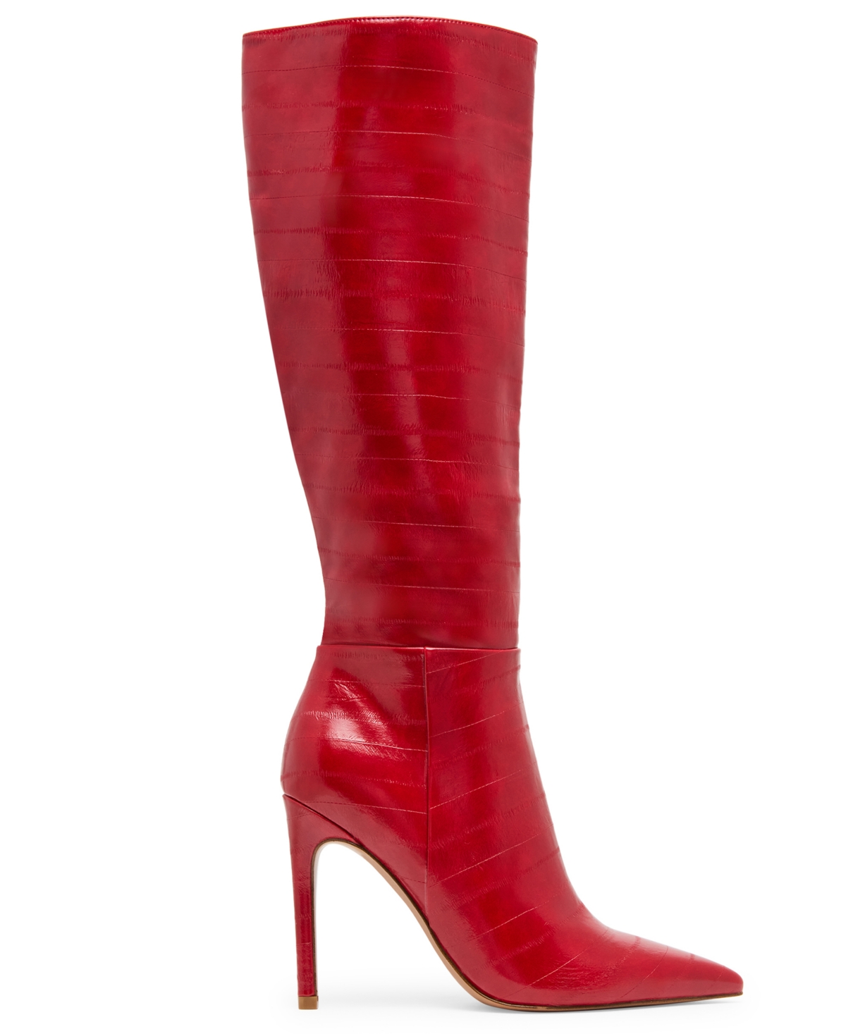 Steve Madden Nitro Knee High Boot In Red
