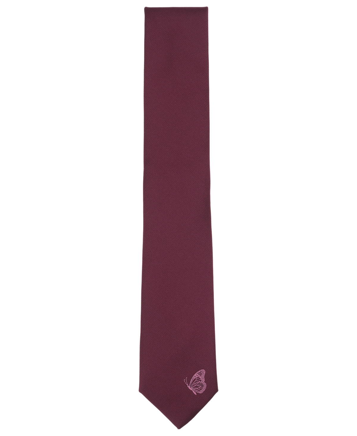 Bespoke Fashion Women's Butterfly Baby Tie Scarf In Burgundy