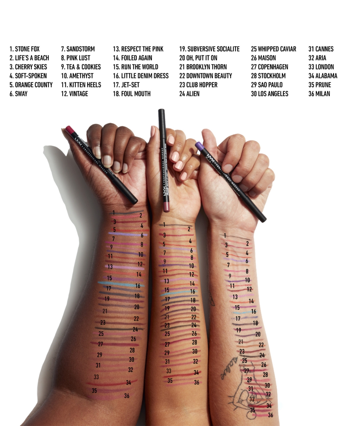 Nyx Professional Makeup Suede Matte Lip Liner In Brown