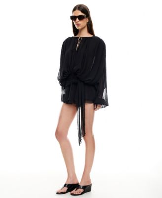 Women's Elements Back Button Mini Dress